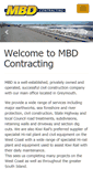 Mobile Screenshot of mbdcontracting.co.nz
